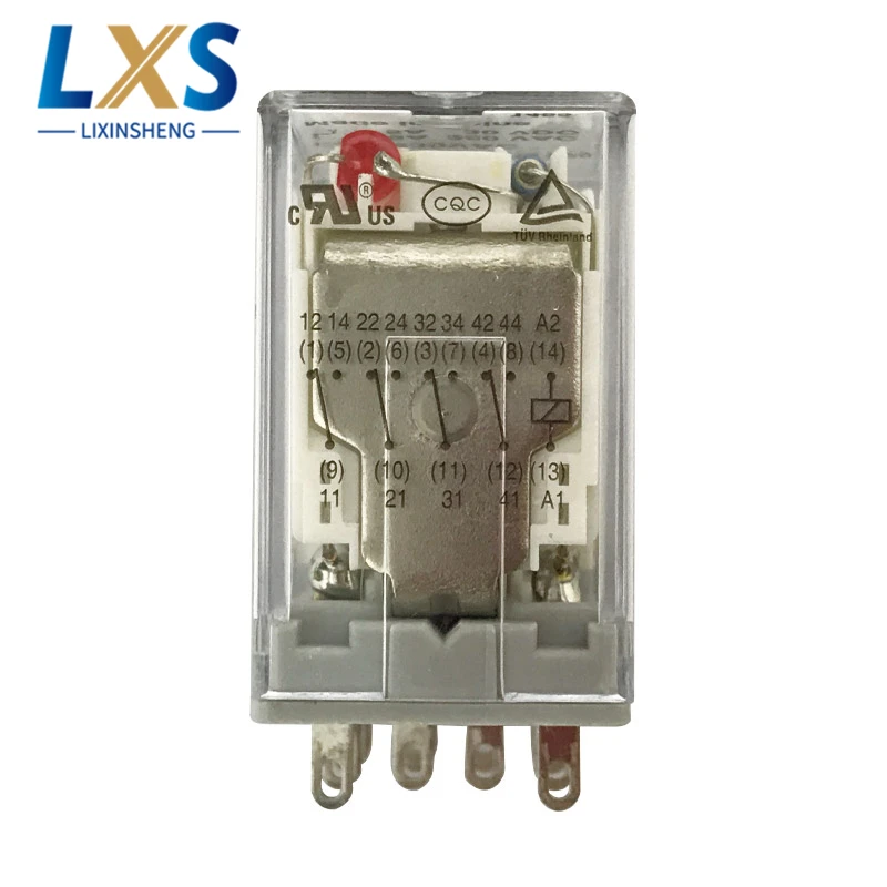 CR-MX230AC4L ABB Intermediate Relay Switch 4 open 4 closed AC220V Electrical Relay with CR-M4SFBN Current Protection Relay