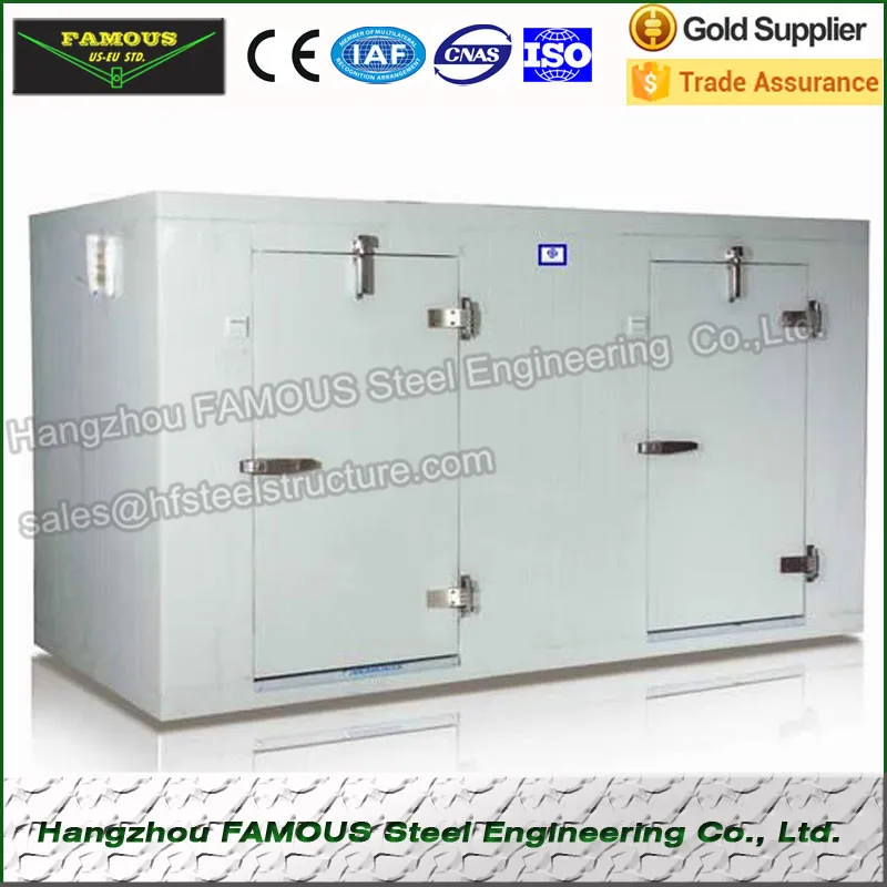 Walk in chiller and cold rooms system China design blast freezer cold storage for fruit and industrial walk in cold room