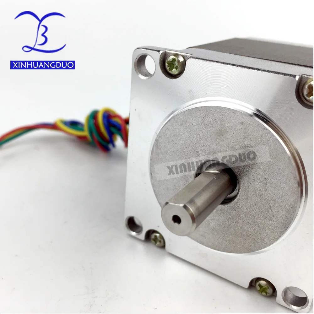 Nema 23 motor de passo do motor de passo único eixo motor passo 12.6kgcm 1.8degre 4 leva 56mm 3d impressora robô espuma plástico metal
