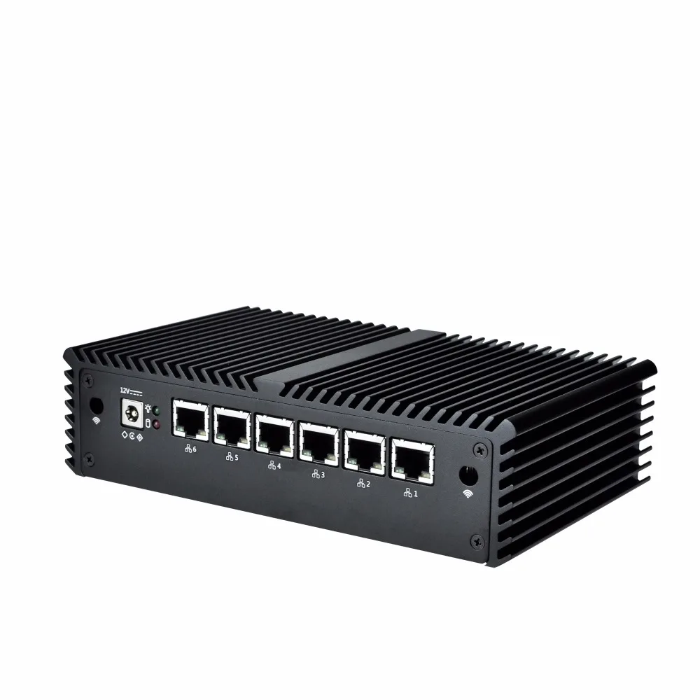 6 LAN Mini PC Cao Cấp Router I7 7500U,I5 7200U,I3 7100U,AES NI Tường Lửa PC