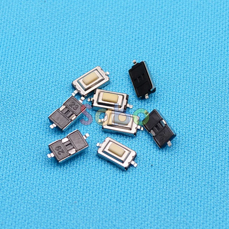 100PCS/Lot 3*6*2.5MM 3X6X2.5MM Tactile Tact Push White Button Micro Switch Momentary