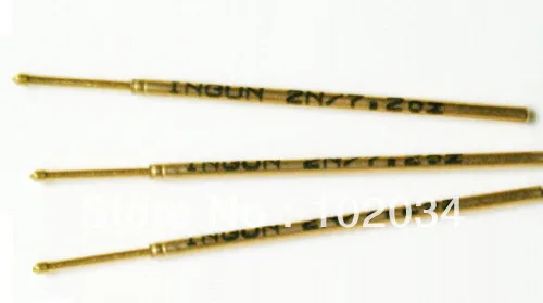 100PCS/LOT 100% ORIGINAL INGUN GKS-075-297-080 GKS-075 297 080 A 2000 Spring Test Probe Pogo Pin made in Germany