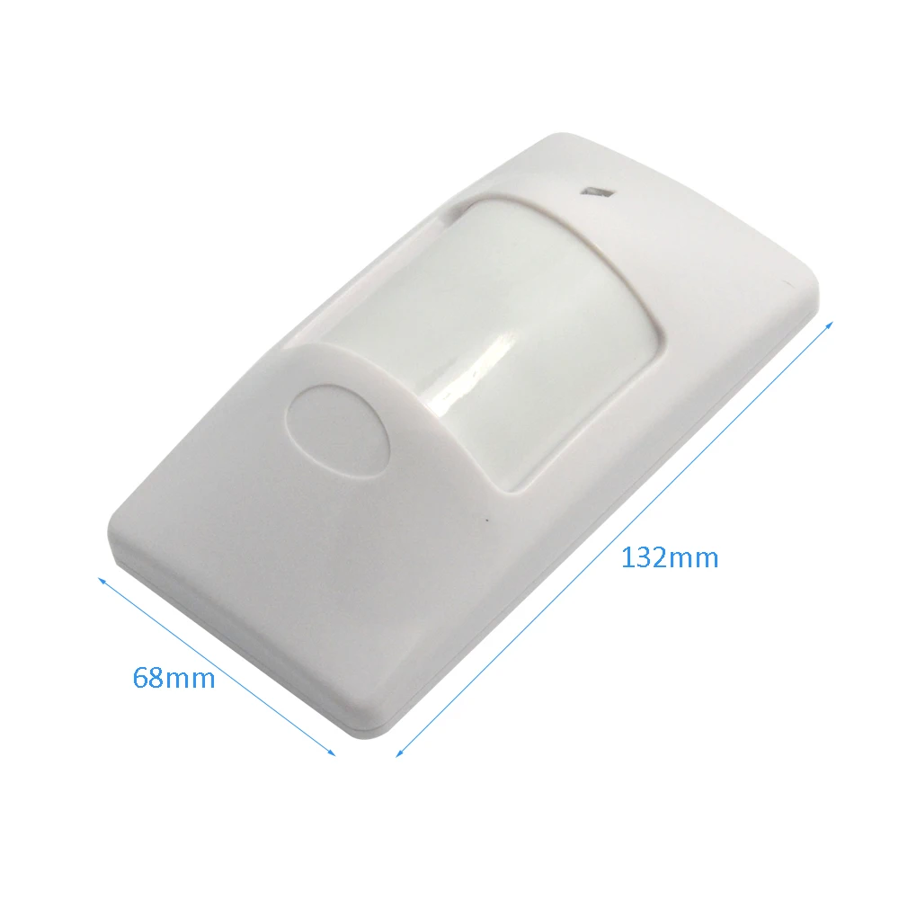 1 Pcs Home Security Wandmodel Infrarood Detector Pir Motion Sensor Omvatten Houder Relais Signaal Normaal Close 110 Graden