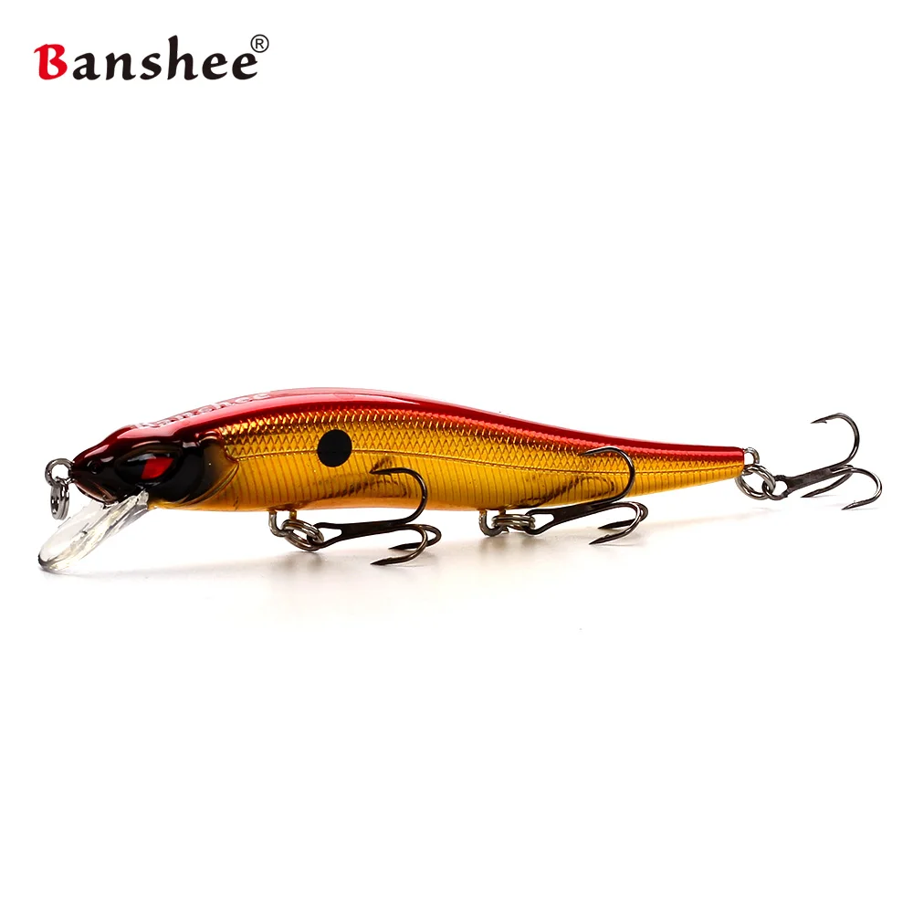 3pcs/lot 100mm 10g Slim Fighter Hard Fishing lure VM02 Walleye Muskies Floating Jerkbaits Minnow