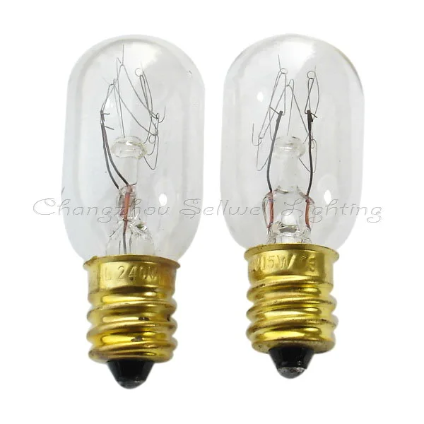 Miniature light e12 t20x48 240v 15w A073 GREAT 10pcs