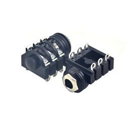 12PCS  LANDTONE 1/4 6.35 mm Stereo Jack Socket INPUT or Output Jack Guitar Effects Pedals Parts