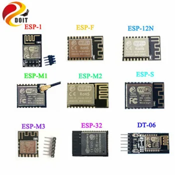 WiFi Module ESP8266 ESP8285 ESP-12E ESP-12F ESP-F ESP-M1 ESP-M2 DT-06 ESP-01s ESP-07 Wroom-02 ESP32 2.4G XH-NF-01 RC Toy