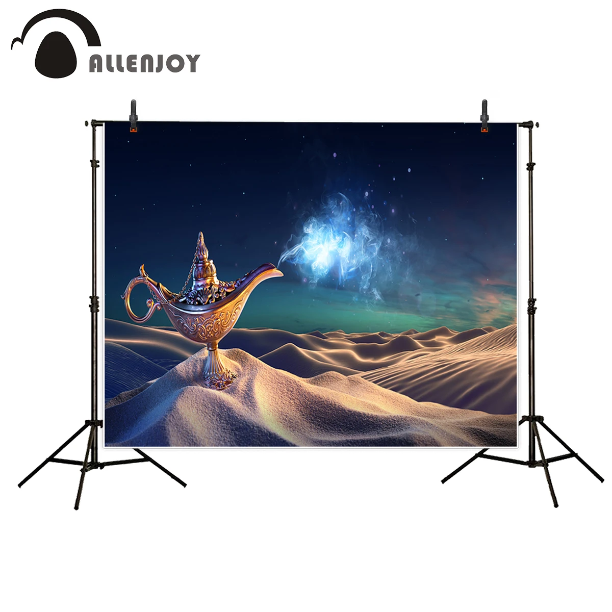 

Allenjoy photography backdrop magical lamp Magic desert stars mysterious background photo backdrop studio camera fotografica