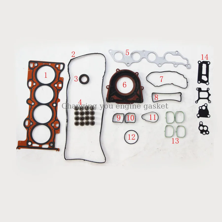 L3 LF FOR MAZDA 3 (BK) 2.0L OR  6 (GG) 2.3L LF17 L3C1 Engine Gasket set Automotive Spare Parts Full Set  8LG1-10-271 50235400