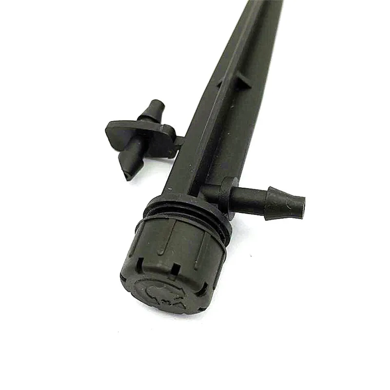10pcs 360 degrees Garden irrigation sprinklers Dripper With 1/4 \'\' hose connector Automatic Watering adjustable Sprinkler head
