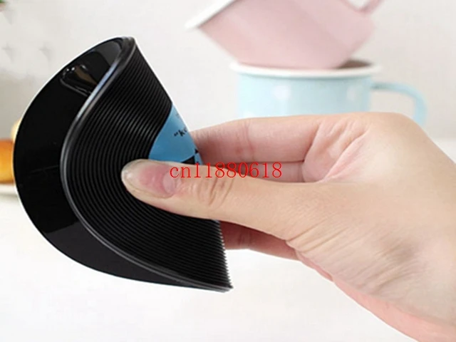 120pcs/lot Free Shipping Round CD Records Shape Non-slip Cup Coasters Holder Mat Silicone Placemat Cup Mat Mix Color