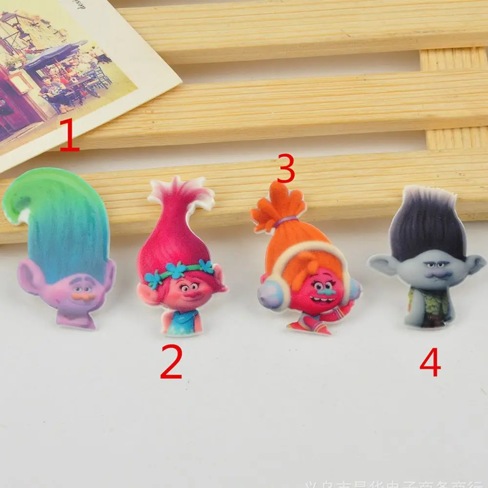 

100pcs/lot kawaii resin cabochons cartoon cute planar resin for diy decoration crafts phone hair accessories