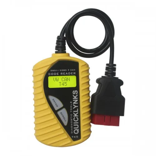 Quicklynks CAN OBD2/EOBD VAG Code Reader T45 Multilingual One Year Warranty