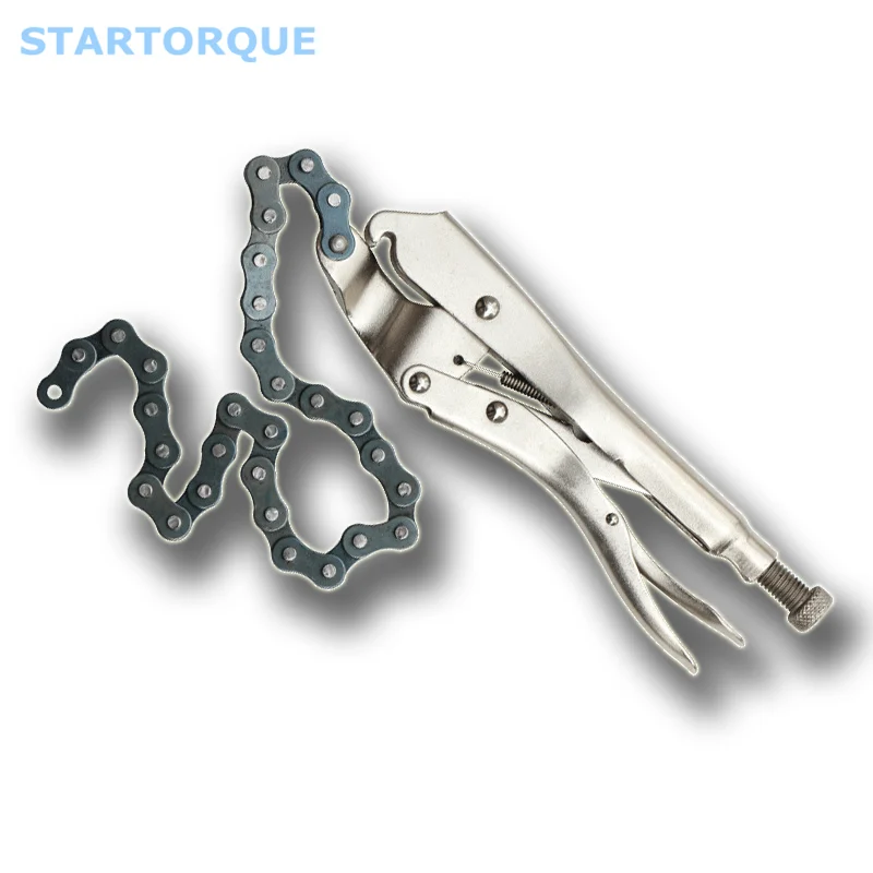 

STARTORQUE 10" Chain vigorously pliers effort adjustable with chain crimping pliers 460mm Chainlong