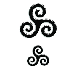 2 Styles Symbol Celtics Waterproof Temporary Tattoo Sticker Fake Tattoo Tatuagem Tatoo Sleeves Henna Tattoo Sticker