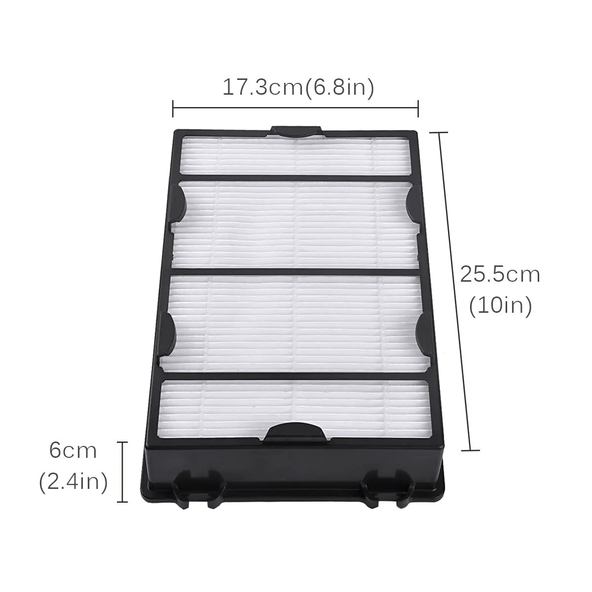 Filtro HEPA para aspiradora, Compatible con Holmes, parte HAPF600, HAPF600D, HAPF600D-U2