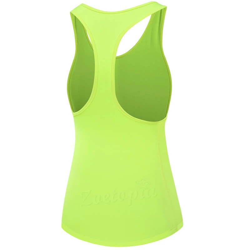 Sleeveless Yoga T Shirts Gym Sports Vest Fitness Base Layer Training Sportswear Running Tank Tops Shirt Female Quick Dry Jerseys