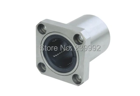 10pcs/lot LMK16UU square flange linear bearing 16mm square flange linear motion bearing series cnc parts