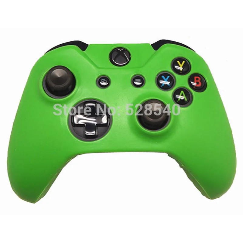 ViGRAND hurtownie 10 sztuk Super miękkiego silikonu osłona ochronna z żelem krzemionkowy rękaw do konsoli Xbox One bezprzewodowy gamepad