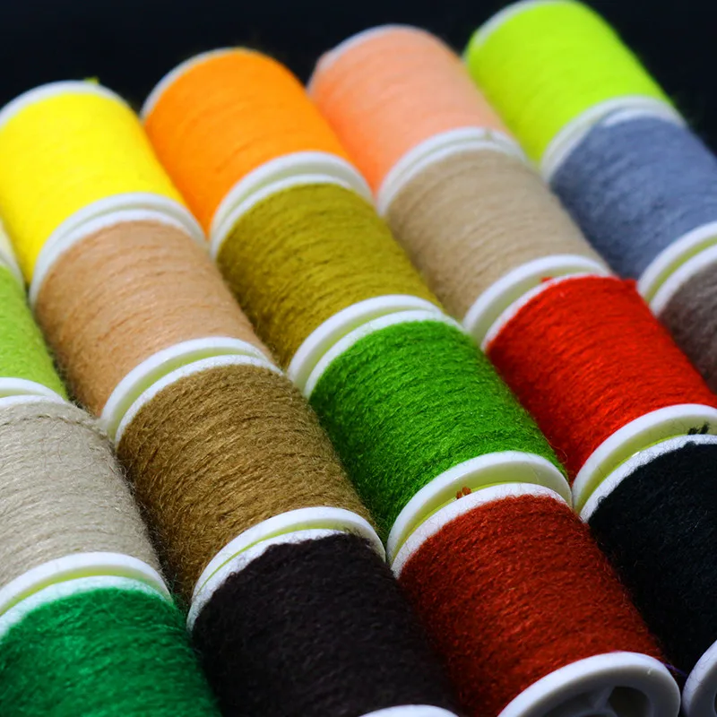 Royal Sissi Migas borrosas micro diámetro - Atado ninfas mosca seca - imagen 3