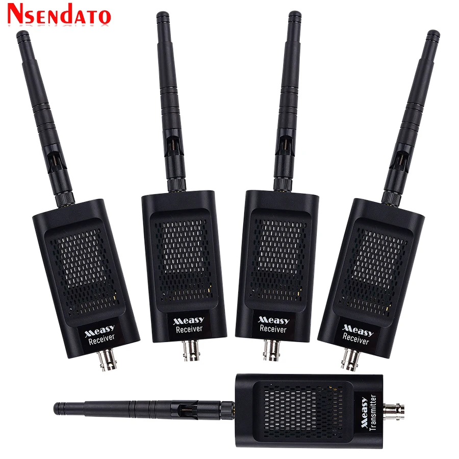 Measy Air SDI 4 2.4G/5.8G 1080P 3D 100M كاميرا صوت لاسلكية ، جهاز إرسال مباشر ، محول تمديد لجهاز HDTV
