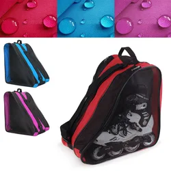 NEW Ice Skate Roller Blading Carry Bag with Shoulder Strap for Kids Adults Nylon Torage Bags