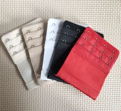 1PC Bra Extenders Strap Buckle Extension 3 Rows 4 Hooks Clasp Straps Bra Strap Extender Sewing Tool Intimates Accessories