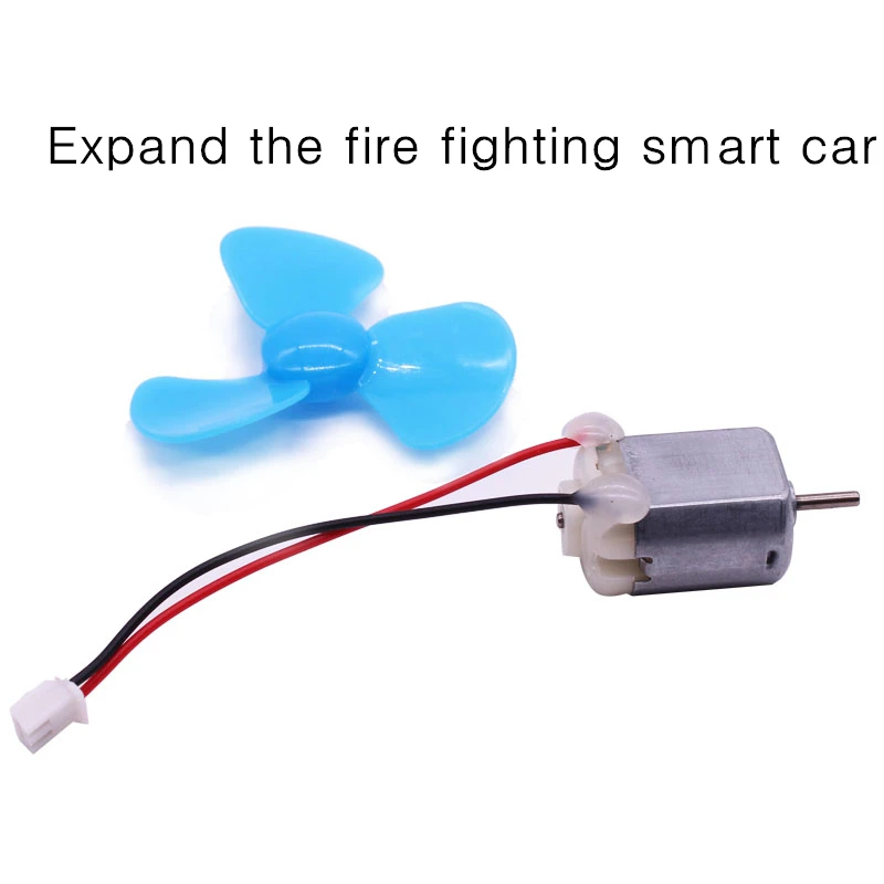 

DIY 130 DC Motor Small Fan,DIY SCM Smart Car,Expand The Fire Fighting Smart Car