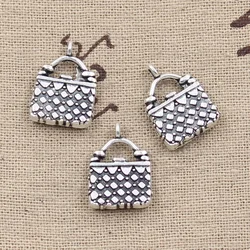 8pcs Charms handbag 18x13mm Antique Making pendant fit,Vintage Tibetan silver color,DIY Handmade Jewelry