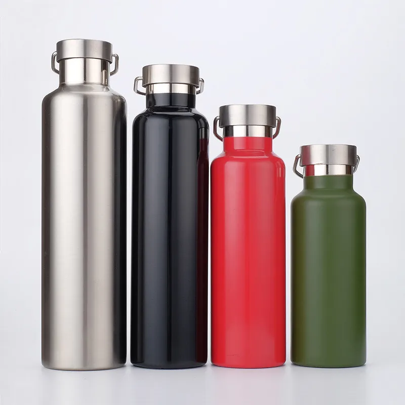 500/600/750/1000ML Stainless Steel Thermos Vacuum Insulated Water Bottle Flask  Cup Travel Cycling Hiking Camping Sport Bottles