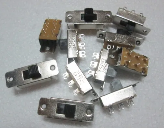 Двухдиапазонный переключатель 3 gear 6 feet 2 gear 6 feet slide switch 35mm стерео переключатель 3A250V 6A125V