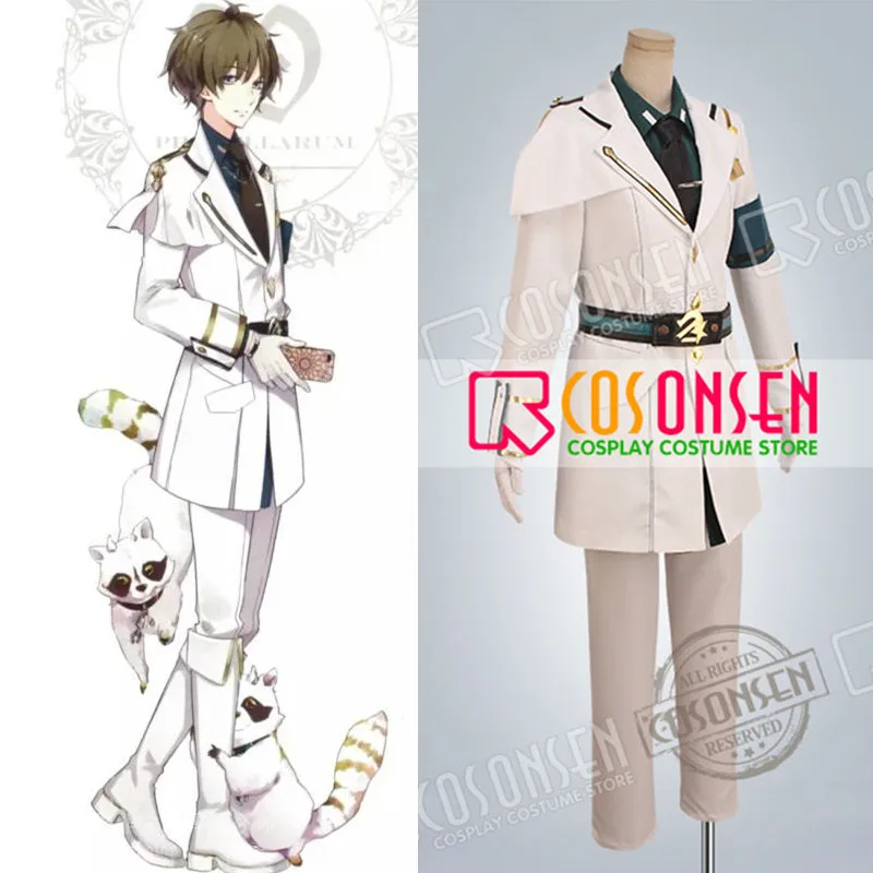 

COSPLAYONSEN Tsukiuta TSUKINO EMPIRE NAGATSUKI YORU Procellarum Cosplay Costume Full Set All Size With Hat