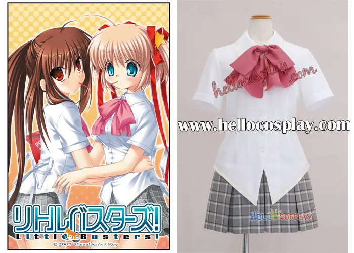 

Little Busters Cosplay School Girl Summer Uniform H008