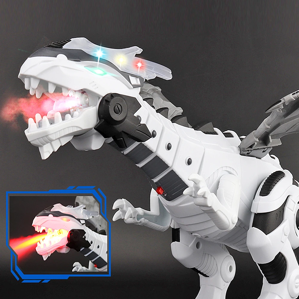 Dinosaur Toys For Kids Toys Spray Electric Dinosaur with Light Sound Mechanical Pterosaurs Dinosaurs Model Toys for Children