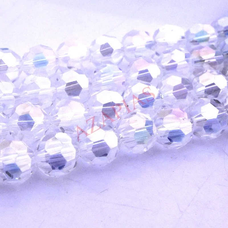 wholesale 6/8/10/12mm Crystal 5000 Round faced Beads Top Quality Free shipping basic colors AB-2