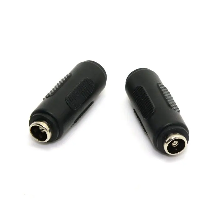 10pcs DC 5.5 2.1mm Female to 5.5 2.1mm Female AC DC Power Plug Extension Connector Adapter adaptor