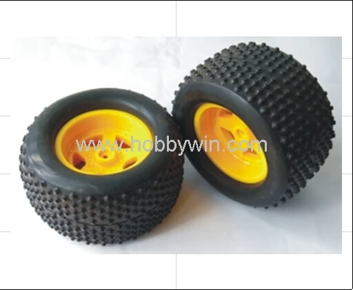 

HBX part 3318A-P007 Wheel Complete 2P for HAIBOXING 1/8th RC Monster Truck