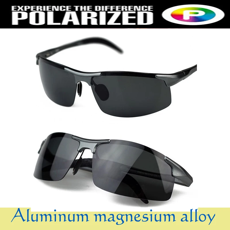 

Lentes De Sol Mujer Polarized Sunglasses Aluminium Magnesium Alloy Battle Field Style Polarized Uv400 Uv100% Mens Sunglasses