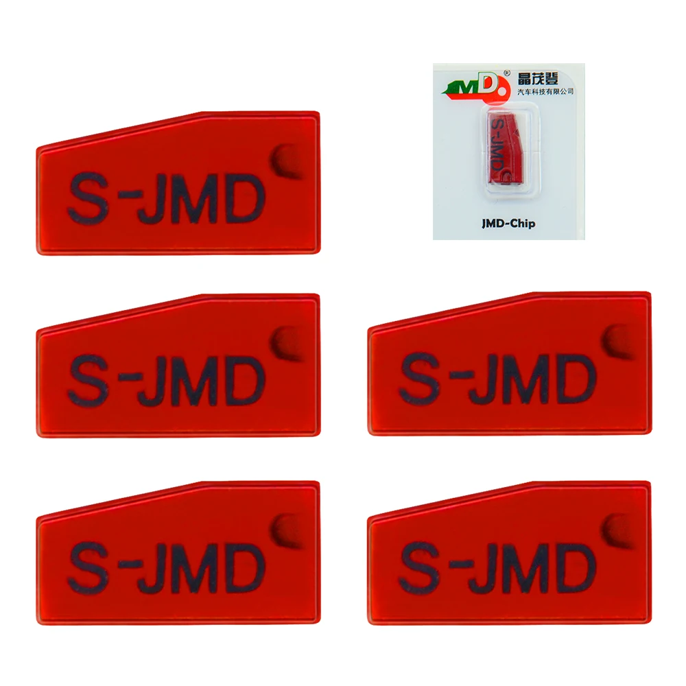 

Original Red Chip For JMD Handy Baby II CBAY JMD46 47 48 4C 4D G King Chip Car Key Copy Key Programmer