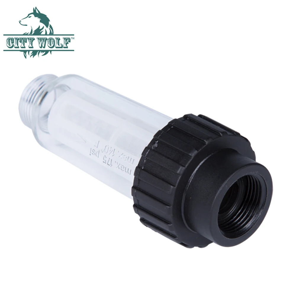 5 Stuks Hogedrukreiniger Waterfilter 3/4 Vrouwelijke En Mannelijke Draad Zeef Filter Scherm Voor Karcher Auto Reiniging Accessoires