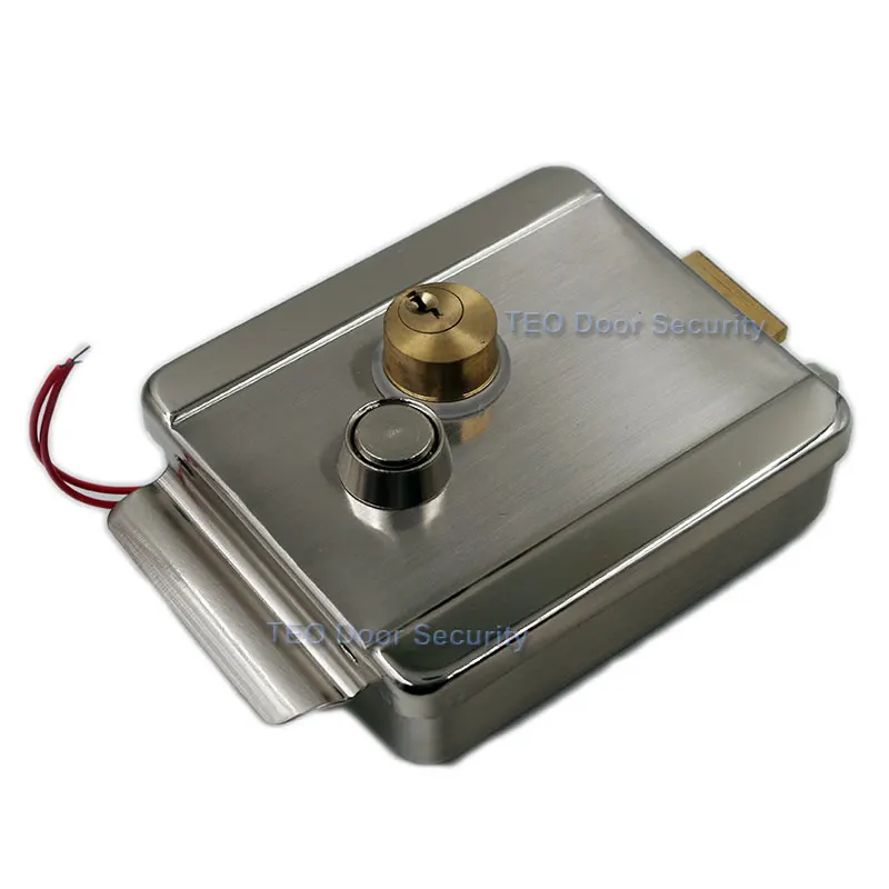 Access Entry Security System Wired Electric Lock DC12V Motor Lock Video Intercom Doorbell Door Access Control System