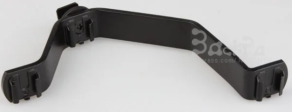 (V) Soporte de flash para cámara DSLR, adaptador de zapata para micrófono, soporte de montaje en trípode de luz videl, accesorios de metal para estudio fotográfico