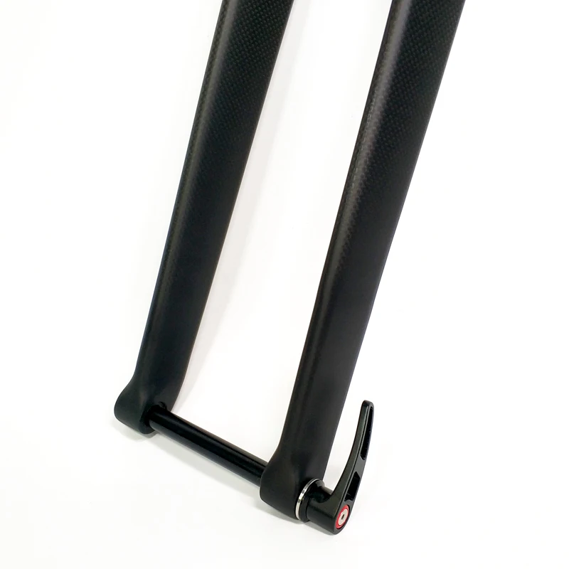 THRUST Mountain Bike Bicycle fork 29er carbon fibre fork disc brake tapered 15mm Rigid fork carbon mtb bike bicycle Accessories