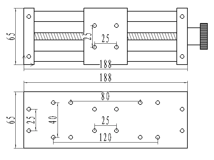 Funssor CNC Z AXIS SLIDE 160mmTRAVEL FOR CNC ROUTER Linear Motion kit For Reprap 3D Printer CNC Parts 2020 Profiles