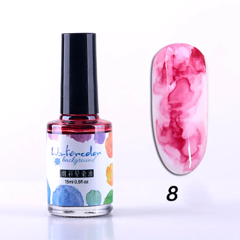Sơn Móng Tay Màu Nước Tự Làm Ink Nở Gel Khói Smudge Varnish Làm Móng Tay Móng Tay Nghệ Thuật Trang Trí Bằng Đá Cẩm Thạch Hiệu Ứng Esmalte De Uñas