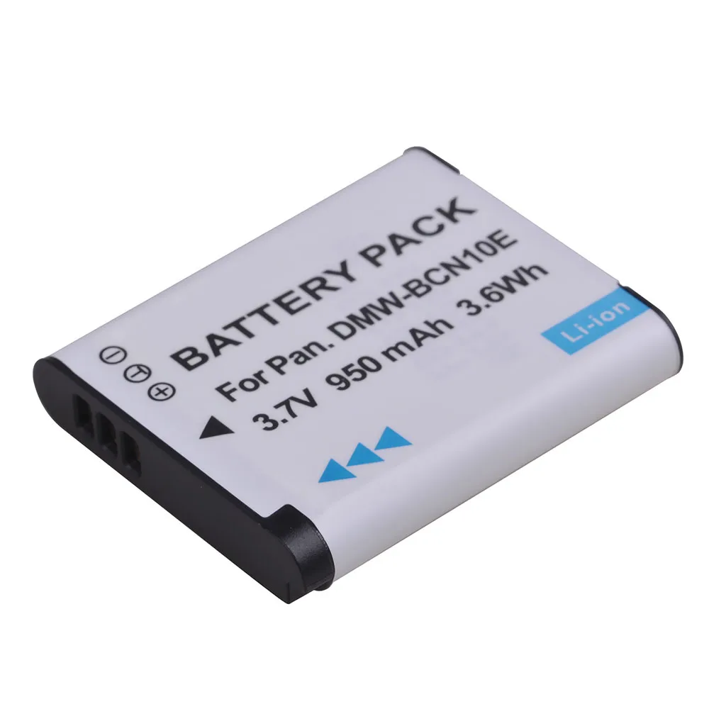 1Pc 950mAh DMW-BCN10, BCN10, DMW-BCN10E Li-ion Battery for Panasonic Lumix DMC-LF1 Lumix LF1 LF1K LF1W Cameras