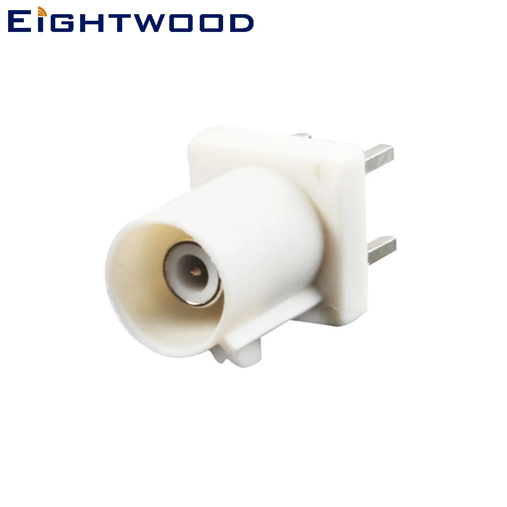 

Eightwood 5PCS Fakra B Plug Male PCB Mount RF Coaxial Connector Adapter White /9001 for Radio with Phantom Satellite Radio