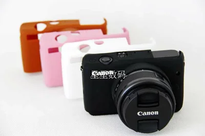 Bagus Lembut Silicone Karet kasus Kamera tas Lensa Kamera Pelindung Tubuh Cover Kasus Kulit tas untuk Untuk Canon M10