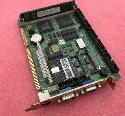 

PCA-6135 Rev.B2 100% OK Original IPC Board ISA Slot Industrial motherboard Half-Size CPU Card PICMG10 With CPU RAM