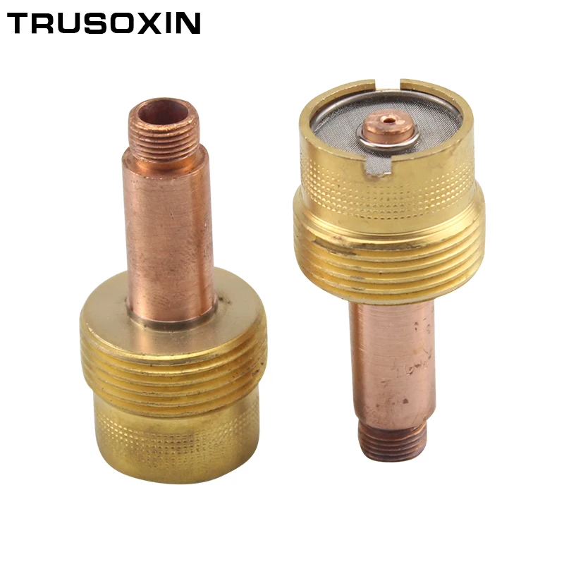 Welding Machine Accessories TIG Welding Torch Consumables 2.4mm Large Long Net Gas Lens Fit WP 17 18 26 Series Welding Torch